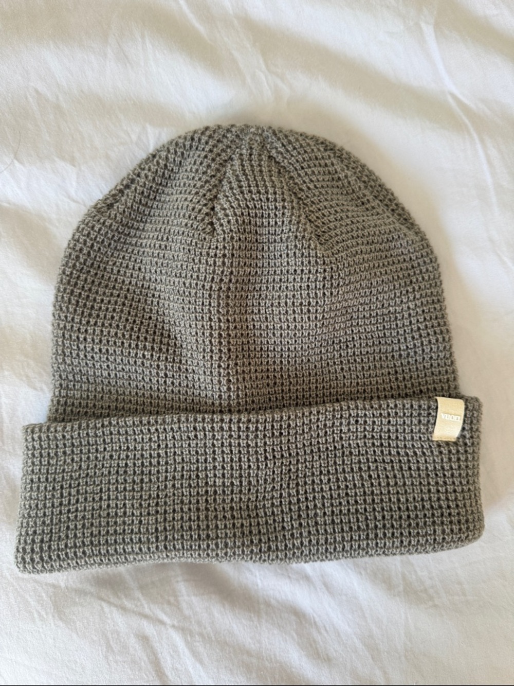 Vuori Unisex Knit Beanie Hat - Gray